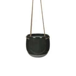 Resa Hangpot Rond D.grijs - H17xd18,5cm