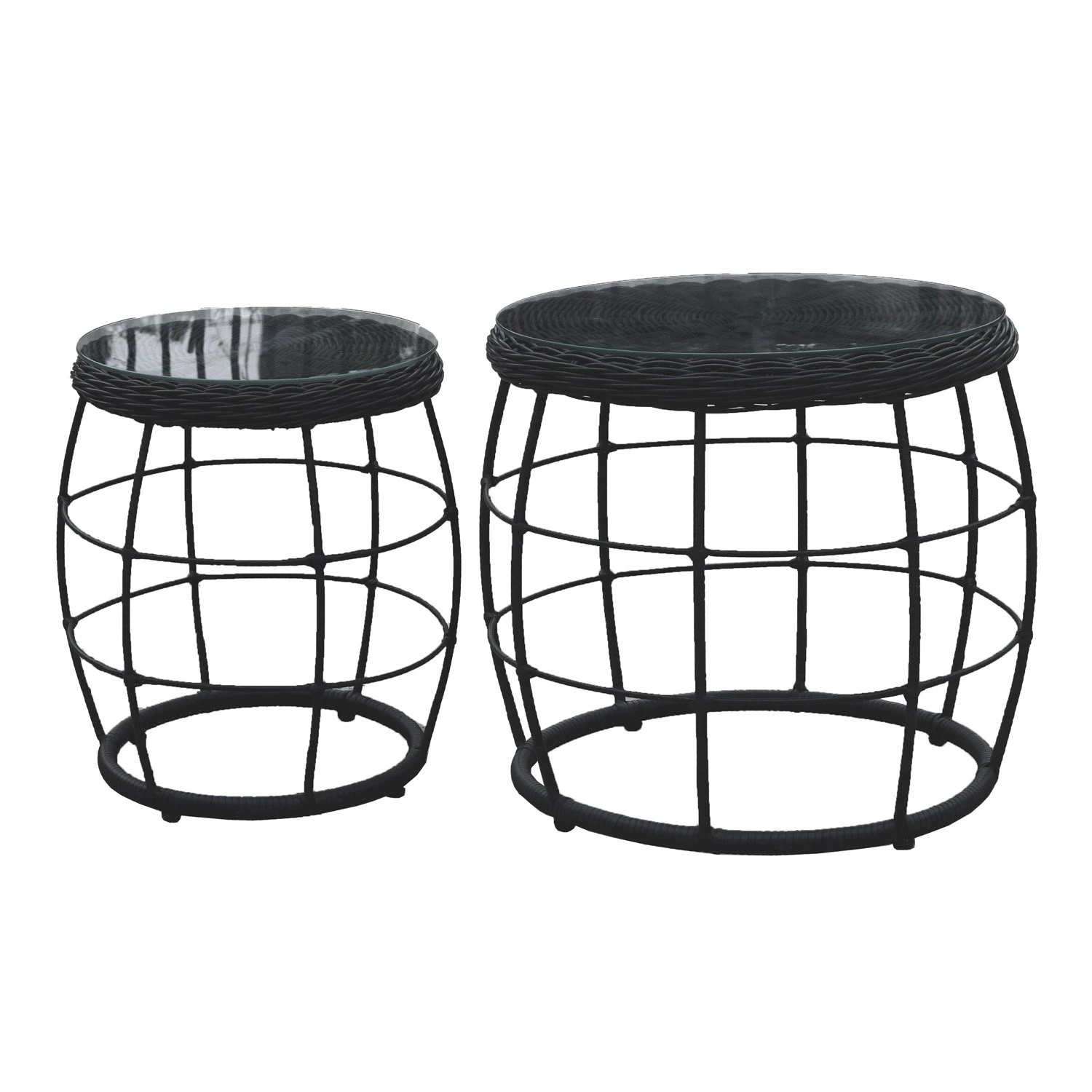 Royal Seasons COCOON Loungeset Zwart 4 Royal Seasons COCOON Loungeset Zwart - Afbeelding 2