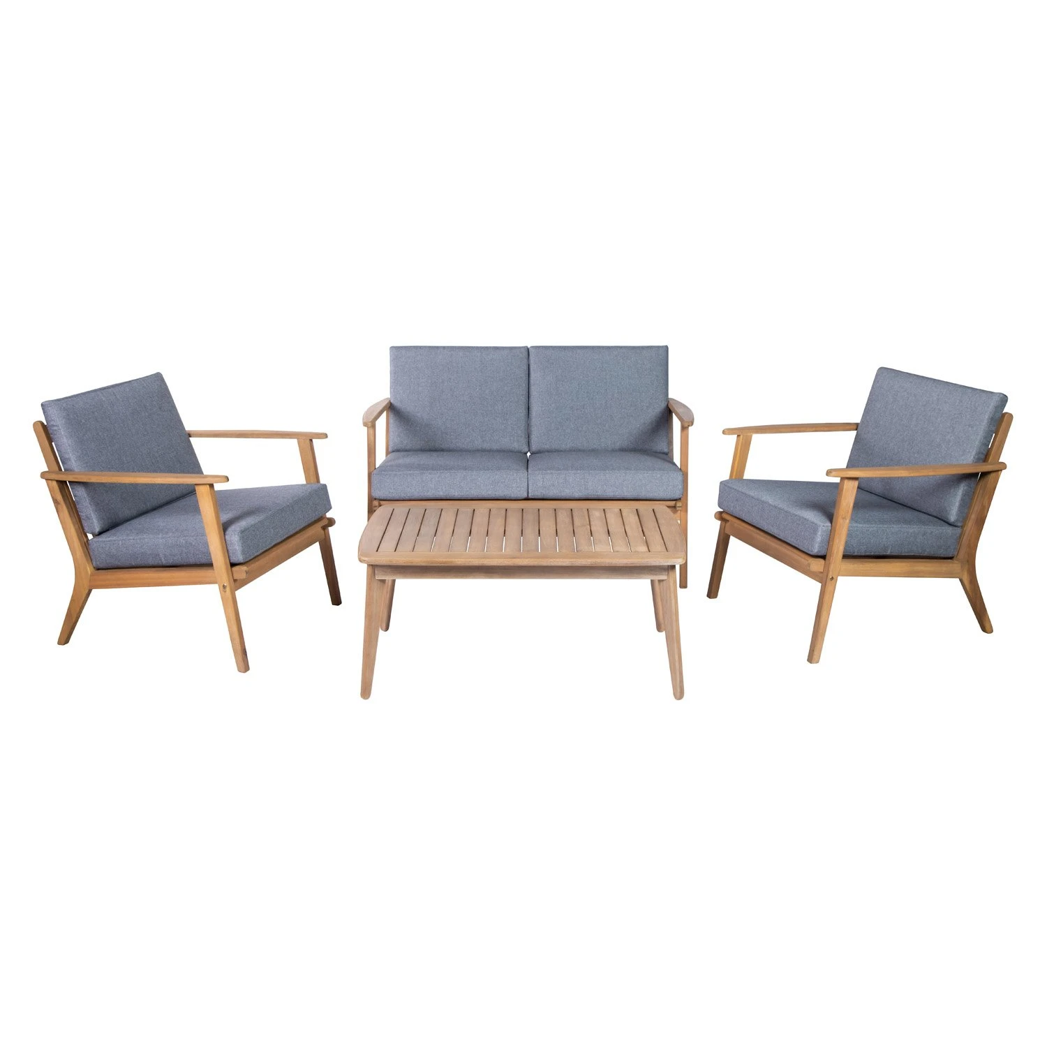 Royal Seasons HANOI Stoel Bank Loungeset 4-delig 3 Royal Seasons HANOI Stoel Bank Loungeset 4-delig