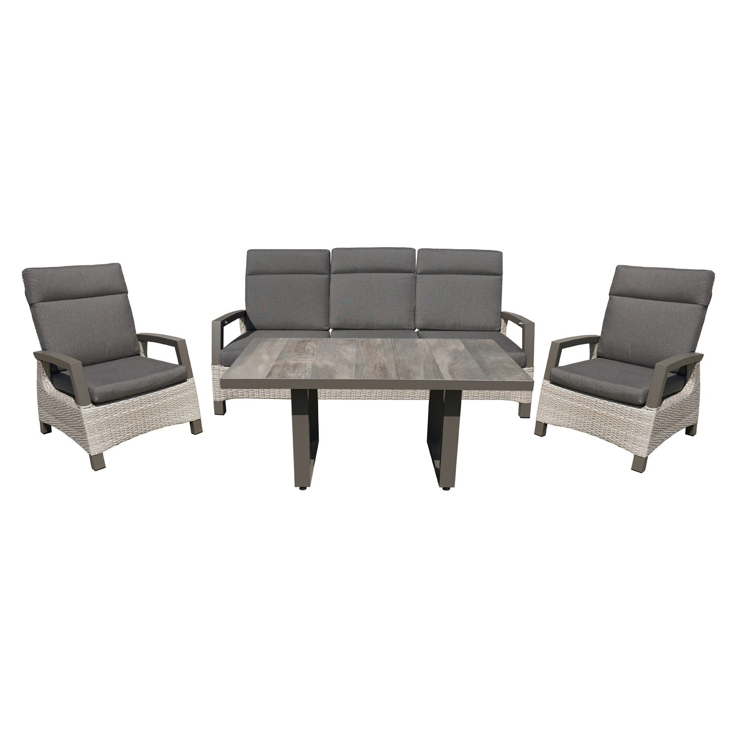 Royal Seasons MARSEILLE Stoel-bank Tuinset 3 Royal Seasons MARSEILLE Stoel-bank Tuinset