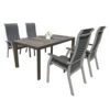 Royal Seasons SEVILLA Dining Set Met 4 Stoelen -Exporteren Tuin Helper Winkel royal seasons sevilla dining set met 4 stoelen 1500x1500 63ea2df3e02fe l