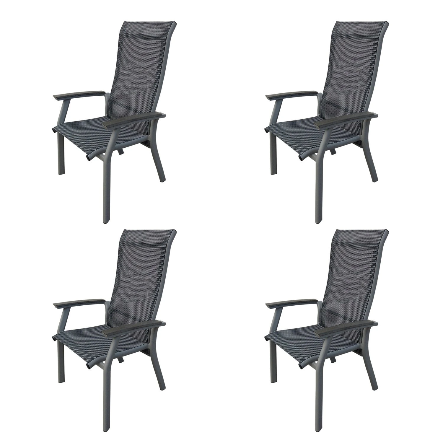 Royal Seasons SEVILLA Tuinstoelen Set 4 Royal Seasons SEVILLA Tuinstoelen Set - Afbeelding 2