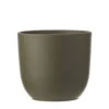 Tusca Pot Rond Groen - H23xd25cm -Exporteren Tuin Helper Winkel tusca pot rond groen h23xd25cm 500x500 61dee06d42af2 l